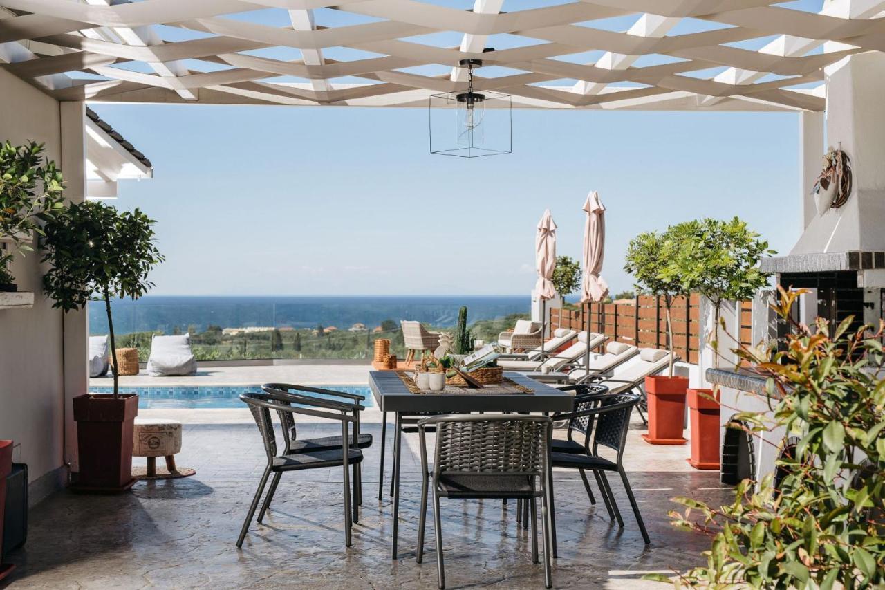 Villa Venia - Cozy Escape With Scenic Sew View, By Zantewize Tragaki Exteriér fotografie