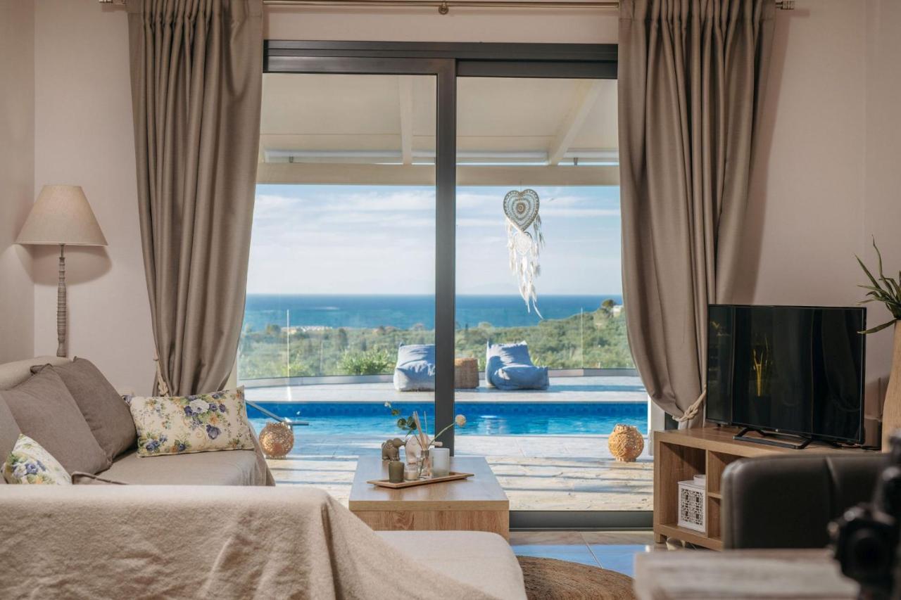 Villa Venia - Cozy Escape With Scenic Sew View, By Zantewize Tragaki Exteriér fotografie