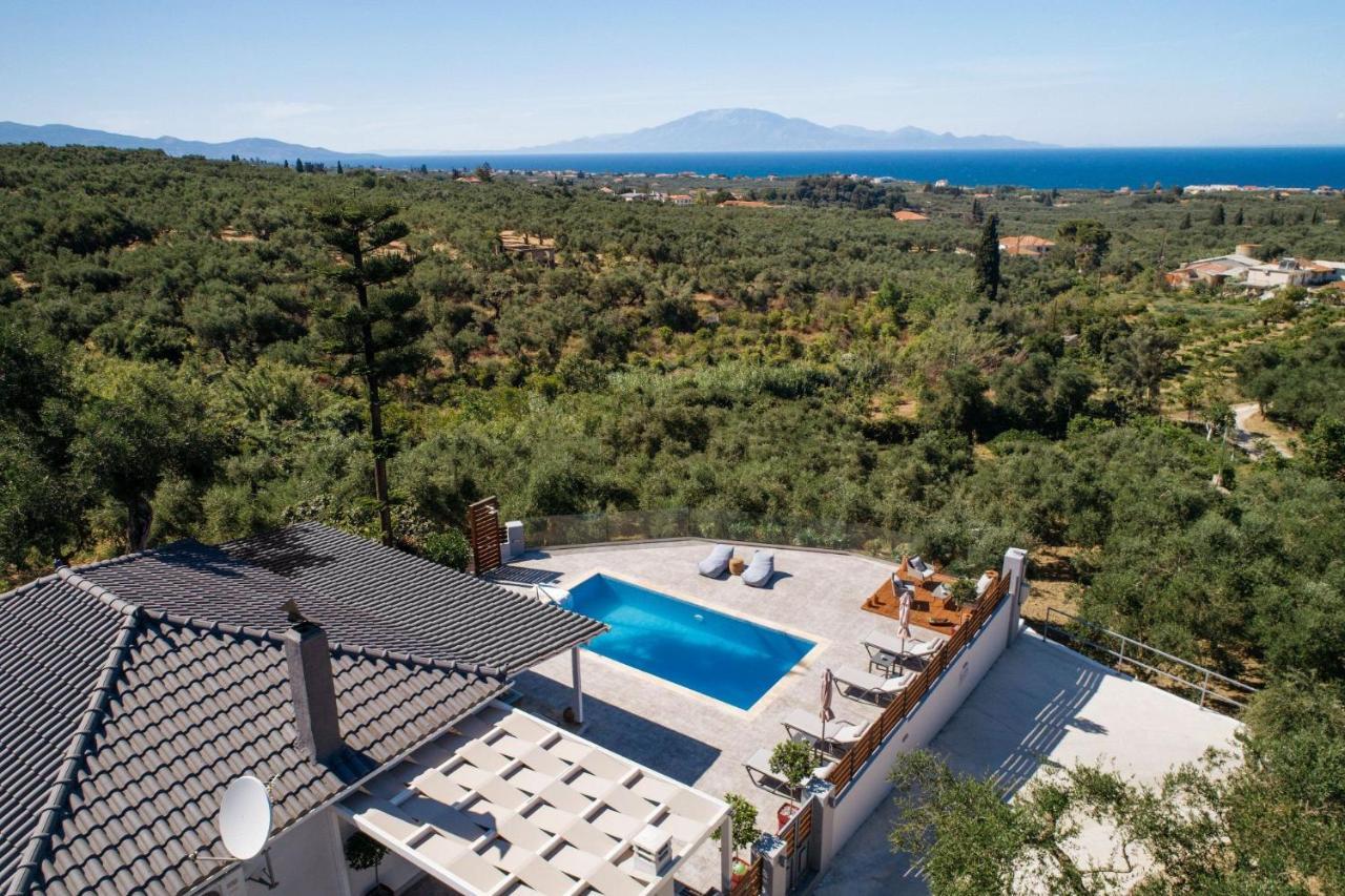 Villa Venia - Cozy Escape With Scenic Sew View, By Zantewize Tragaki Exteriér fotografie