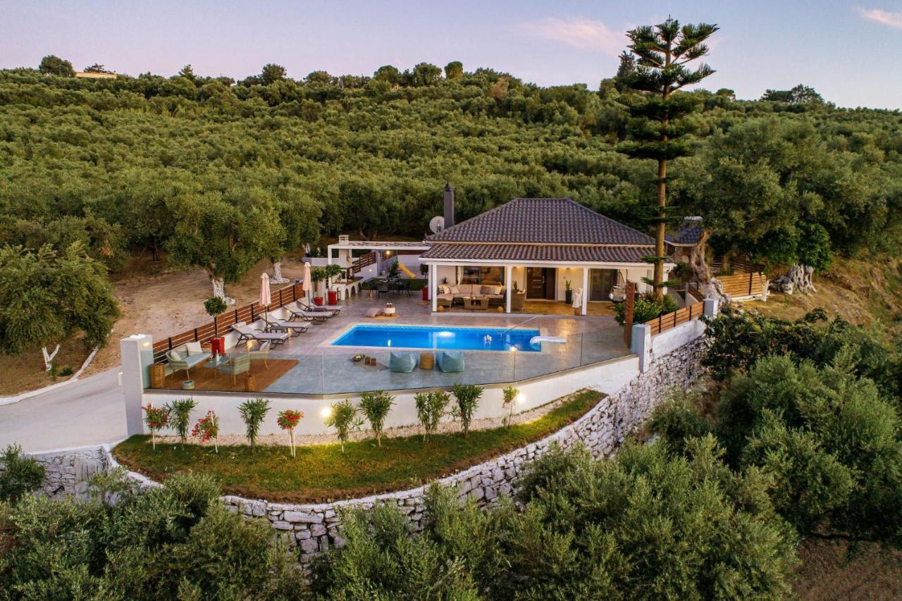 Villa Venia - Cozy Escape With Scenic Sew View, By Zantewize Tragaki Exteriér fotografie