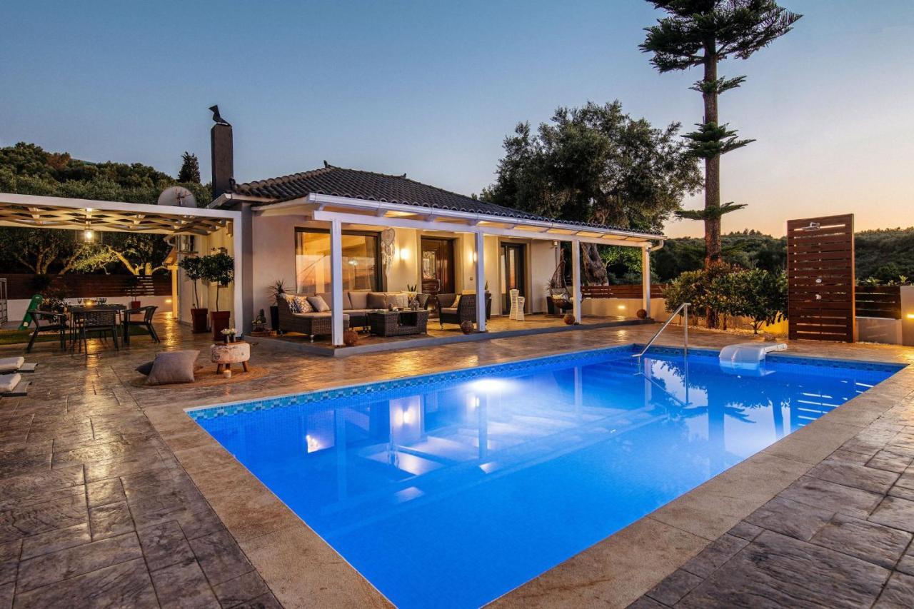 Villa Venia - Cozy Escape With Scenic Sew View, By Zantewize Tragaki Exteriér fotografie